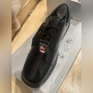 Nunn Bush Black Slip-Resistant Oxfords NWT